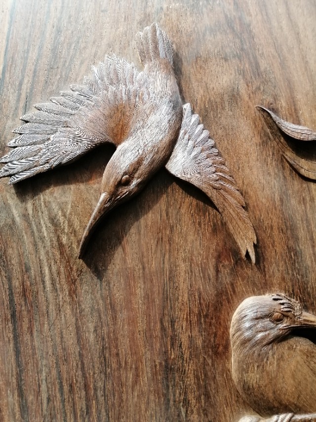 中国著名四大木雕_木雕浮雕 浅浮雕 丝翎檀雕