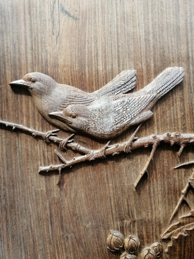 中国著名四大木雕_木雕浮雕 浅浮雕 丝翎檀雕