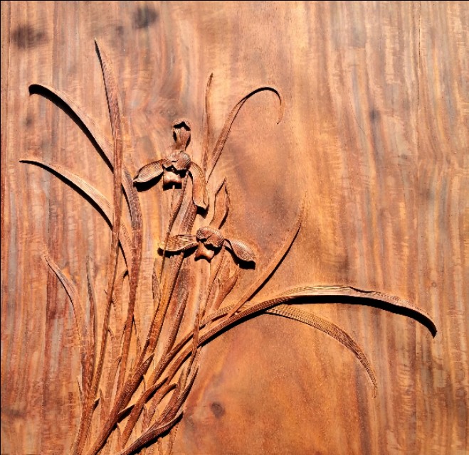 木雕浮雕 浅浮雕 丝翎檀雕_中国著名四大木雕