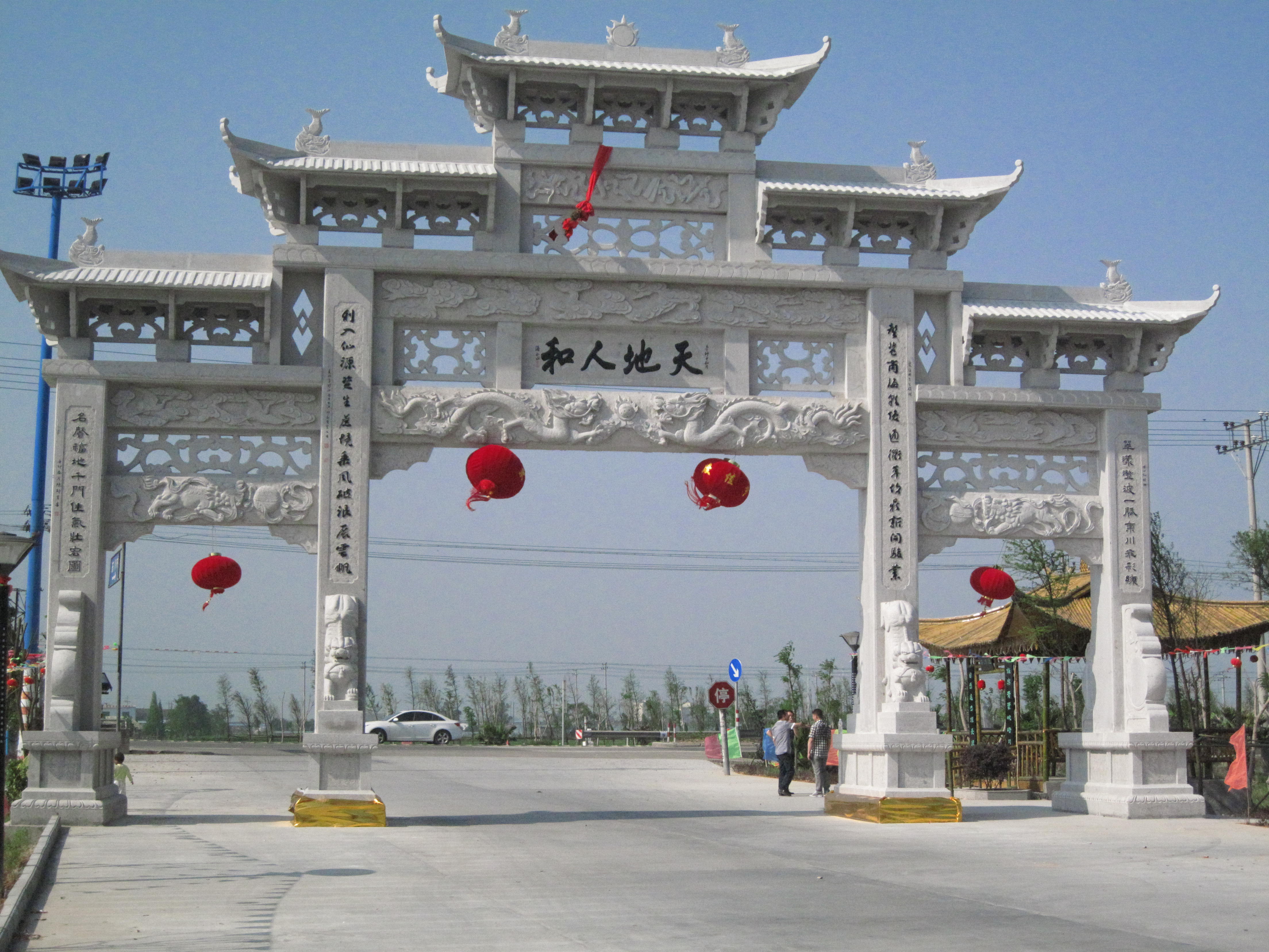 *古式大门_隐蔽式酒吧大门_景德镇浮梁古县衙大门