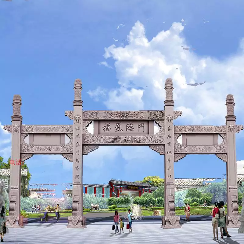 徽州八角牌坊+*牌坊_*古代牌坊图片_*古牌坊之乡