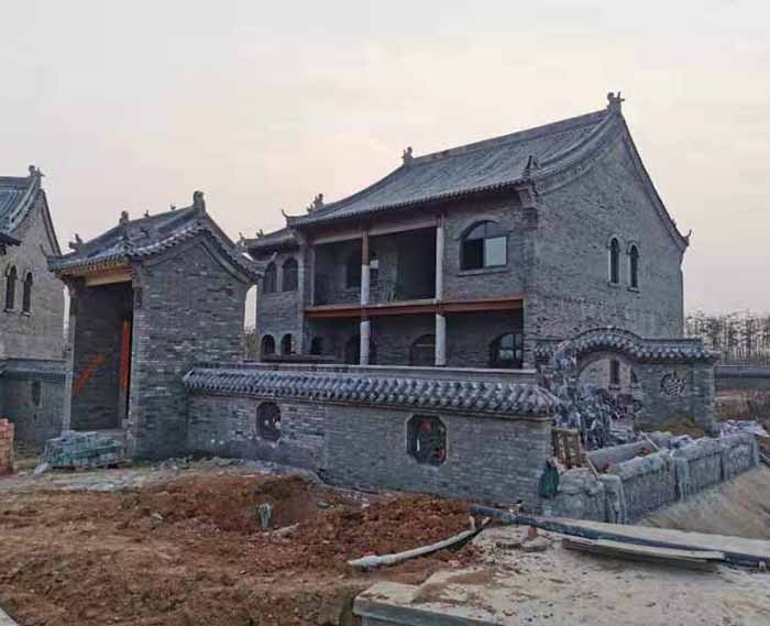 农村仿古建筑_农村仿古大门效果图_仿古大门建筑