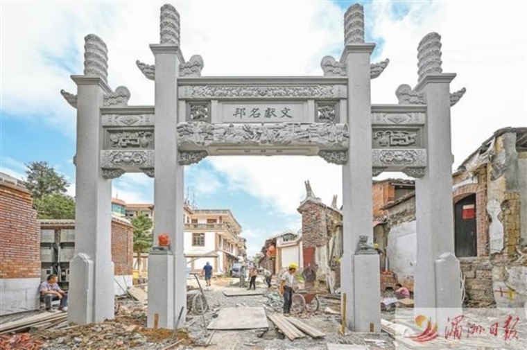 木牌坊图_牌坊图解_木牌坊结构