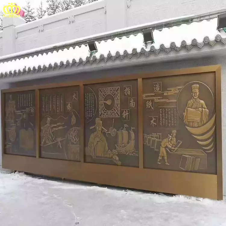 济南铜浮雕壁画款式