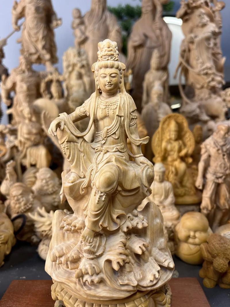 木雕龙头图片大全集_中国木雕人物雕刻_木雕寓意文化