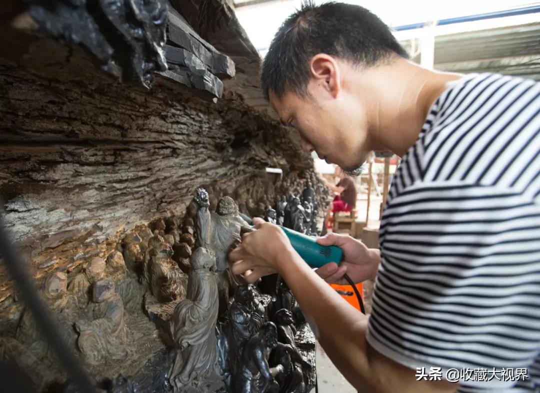  根雕市场崩盘分析 _红木根雕收藏价值 _木头佛像雕刻