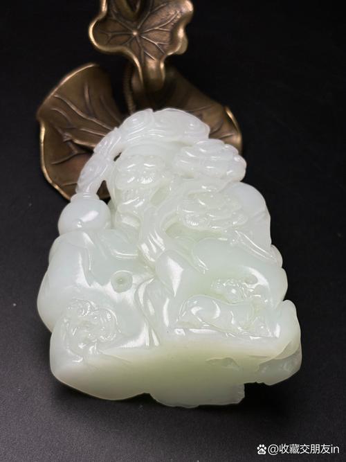翡翠财神寓意_玉雕人物寓意_手把件雕刻自学图样