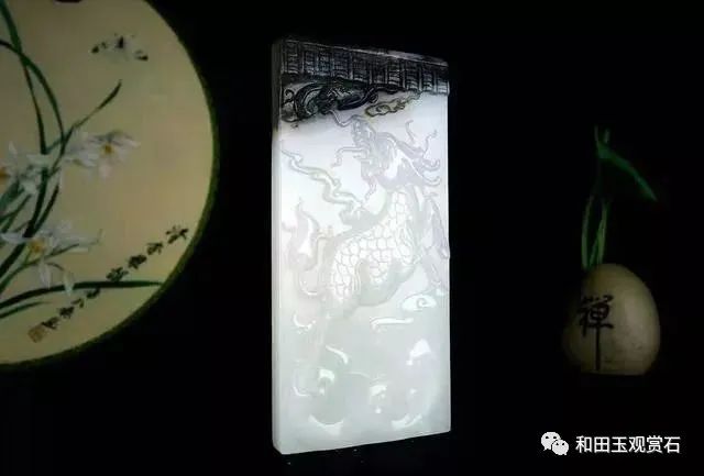 翡翠财神寓意_手把件雕刻自学图样_玉雕人物寓意