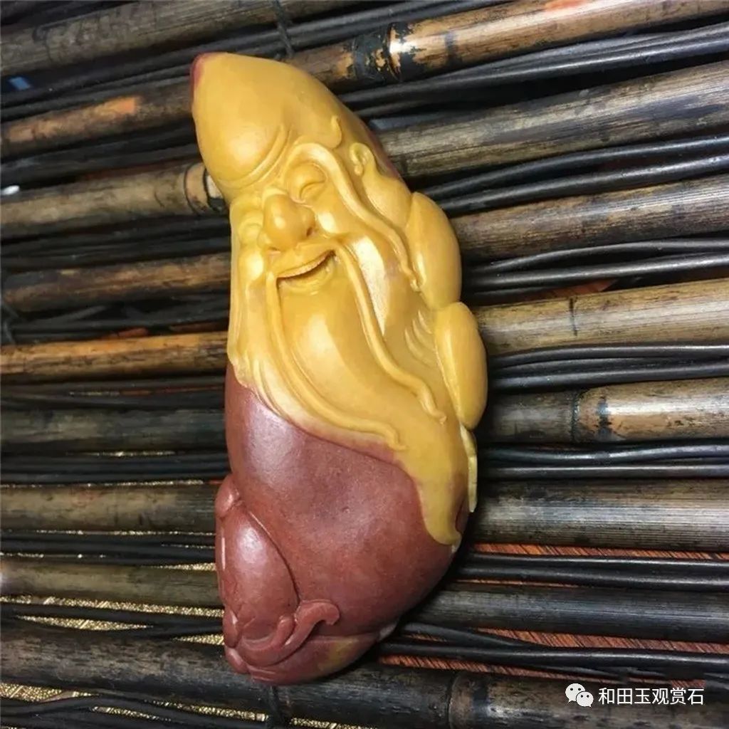 玉雕人物寓意_手把件雕刻自学图样_翡翠财神寓意