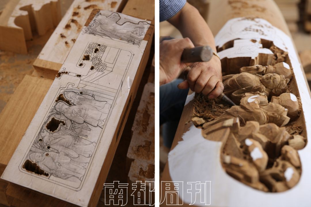 东阳木雕古建修复_古建筑修复技艺传承_东阳木雕组图