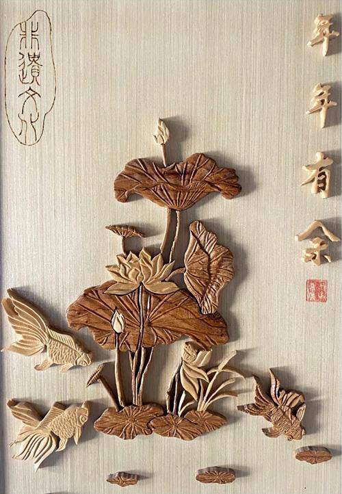 中国木雕历史_商丘木雕大师曹广军_木雕文化