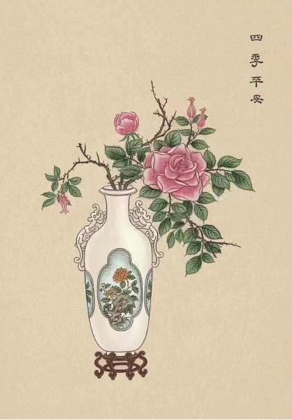 吉祥图案文化传承_明清吉祥图案配色研究_吉祥传统木雕图案