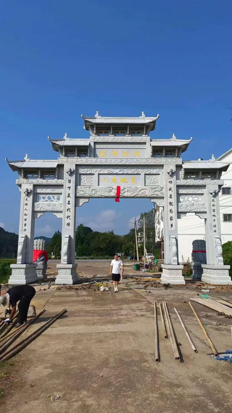 内蒙古赛罕牌匾农村牌坊_石牌楼历史价值_做牌匾多少钱