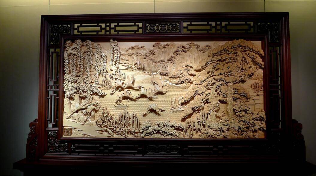 东阳木雕作品介绍_ 东阳木雕非遗技艺 _