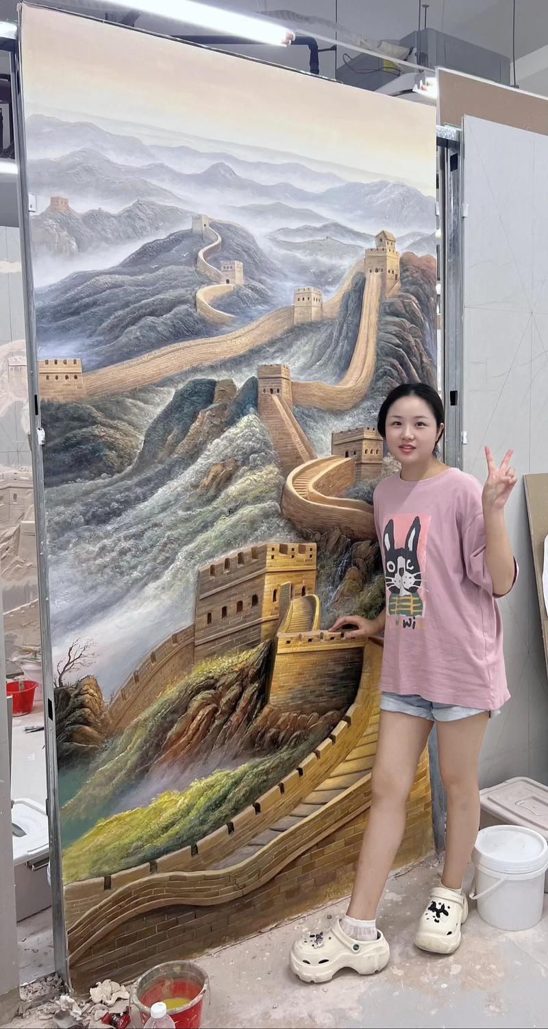 浮雕壁画艺术家 _浮雕壁画前景怎么样_ 95后浮雕壁画师 