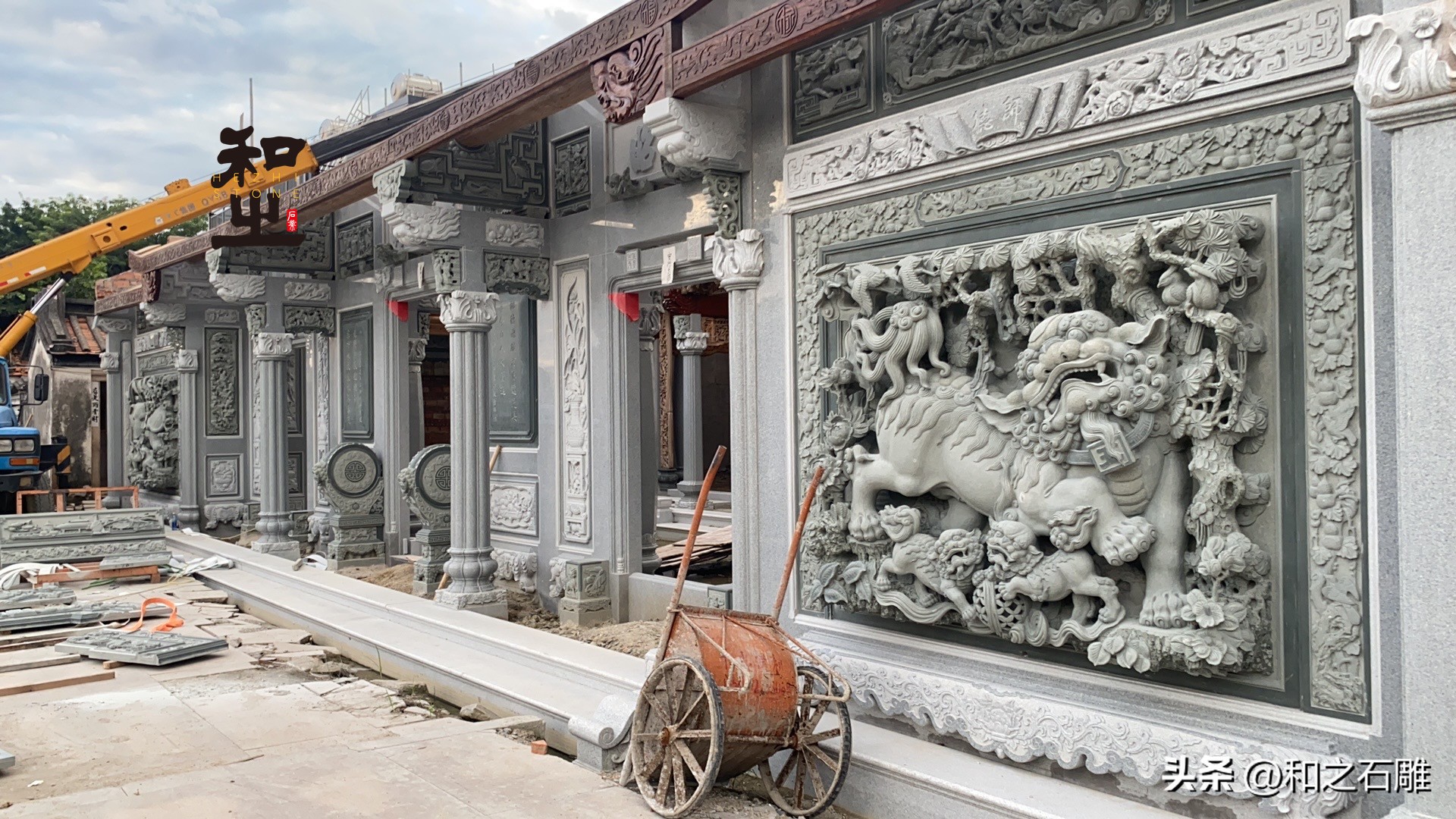 寺庙石雕浮雕壁画_青石浮雕壁画_浮雕壁画前景怎么样