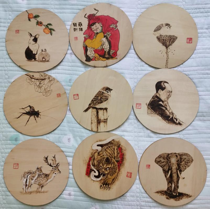 木刻画图片_木板画作为家居装饰的运用_木板画制作方法