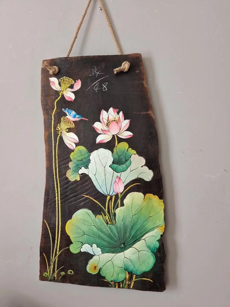 木板画作为家居装饰的运用_木板画制作方法_木刻画图片