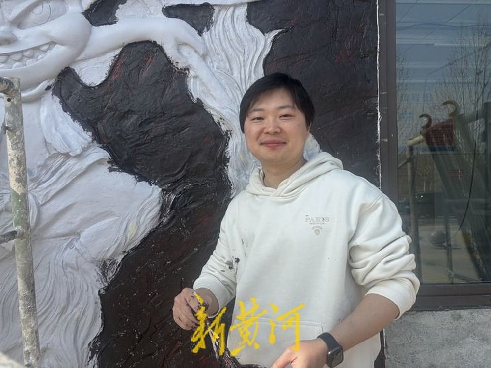 济南最大哪吒浮雕_刘贺雕塑工作室_浮雕墙画图片欣赏