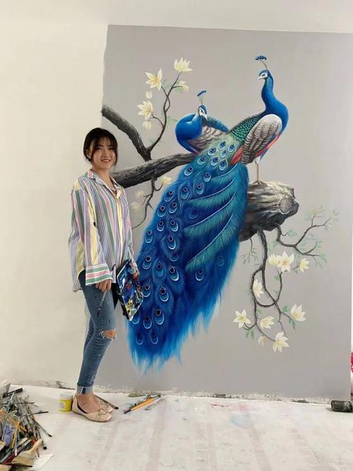 腻子粉浮雕壁画_浮雕画用腻子还是石膏_95后短视频女博主腻子粉浮雕