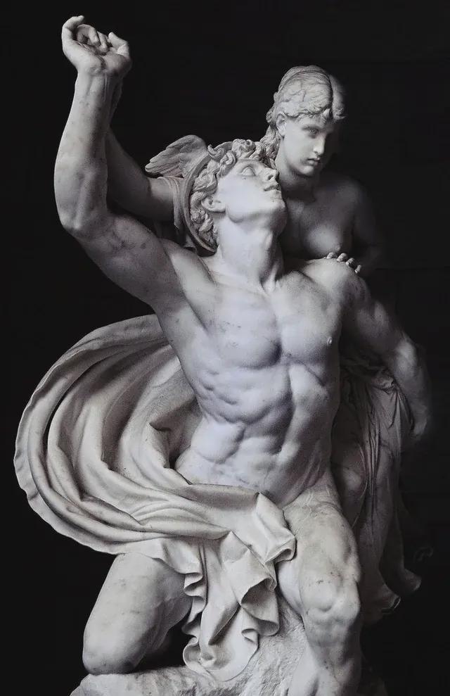 雕塑艺术欣赏_雕刻艺术品欣赏_大理石雕塑杰作