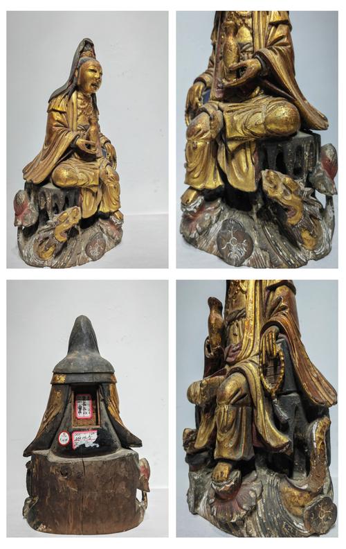 成都木雕厂加工厂_成都博物馆藏清代四川地区木雕造像展_清代四川木雕造像观音像