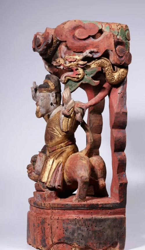 成都木雕厂加工厂_清代四川木雕造像观音像_成都博物馆藏清代四川地区木雕造像展