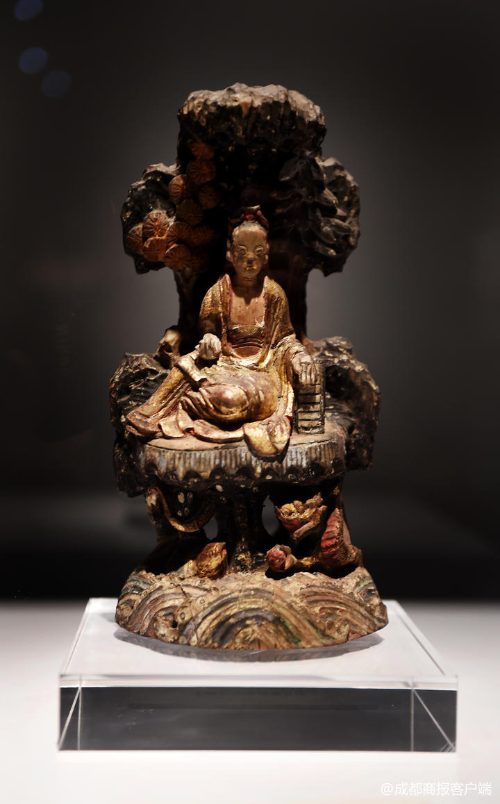 清代四川木雕造像观音像_成都博物馆藏清代四川地区木雕造像展_成都木雕厂加工厂