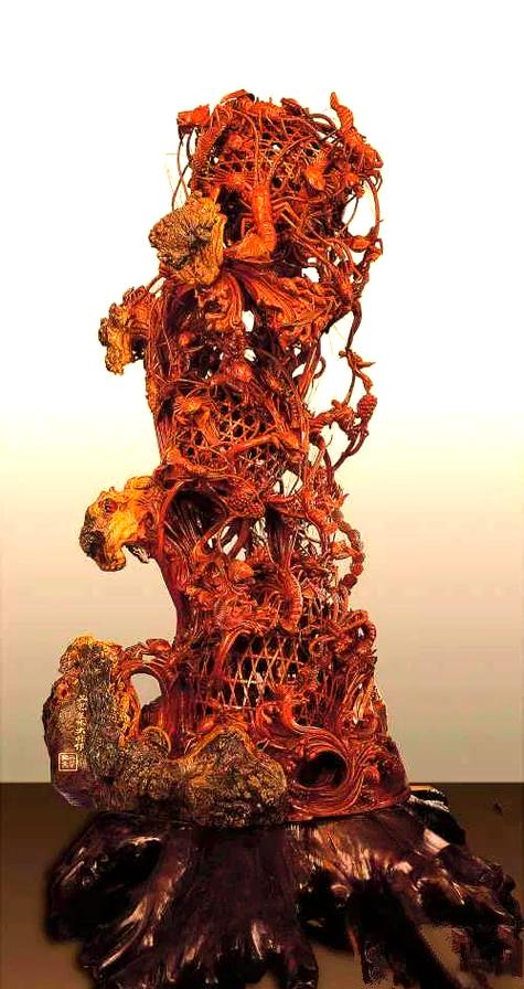 木雕厂_汕头木雕艺术工作室 何汉林 木雕作品创作过程