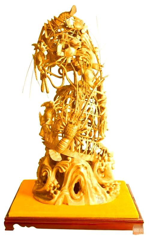 木雕厂_汕头木雕艺术工作室 何汉林 木雕作品创作过程