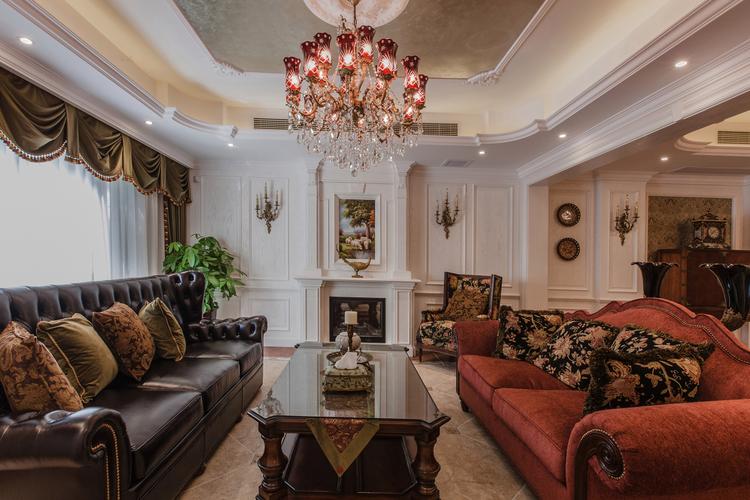 15万元二居装修分享_113平米欧式装修案例_装修设计效果图免费