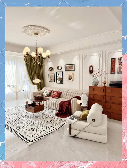 装修设计效果图免费_15万元二居装修分享_113平米欧式装修案例