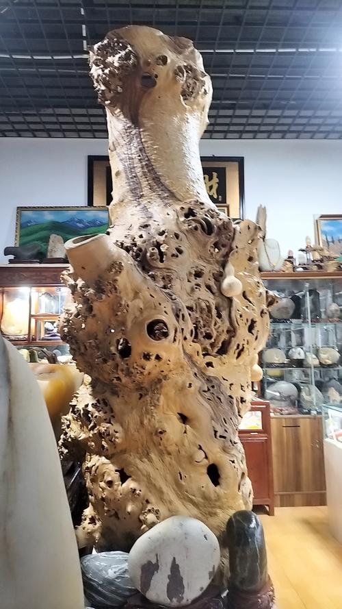 陶志舟根雕作品_树根雕刻摆件图片_西安长安区根雕艺术家