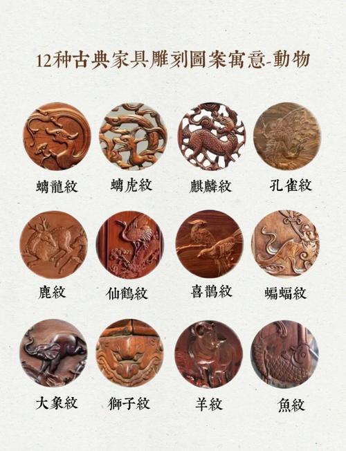 红木家具雕刻种类_透雕镂雕圆雕透空双面雕_红木雕刻