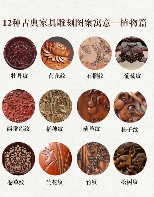 红木家具雕刻种类_红木雕刻_透雕镂雕圆雕透空双面雕