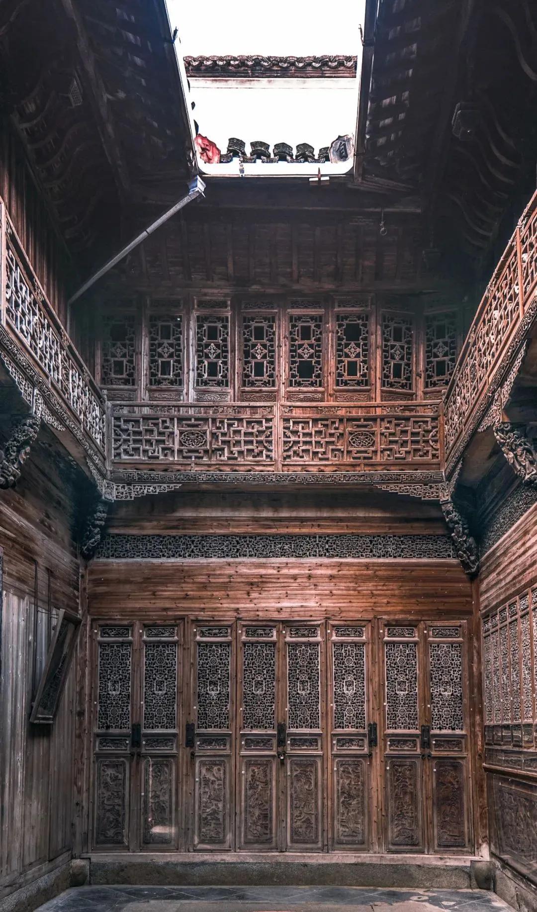 徽州三雕艺术_东阳仿古木雕门楼_徽州木雕砖雕石雕