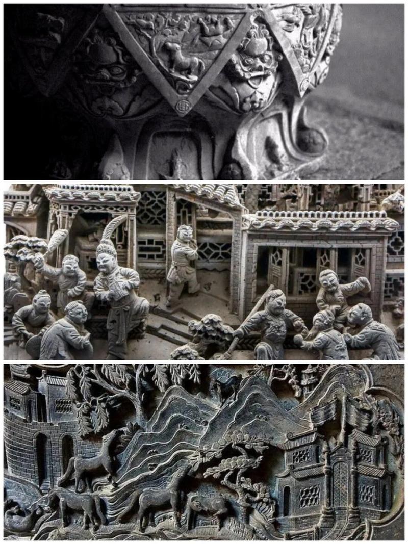 徽州木雕砖雕石雕_东阳仿古木雕门楼_徽州三雕艺术