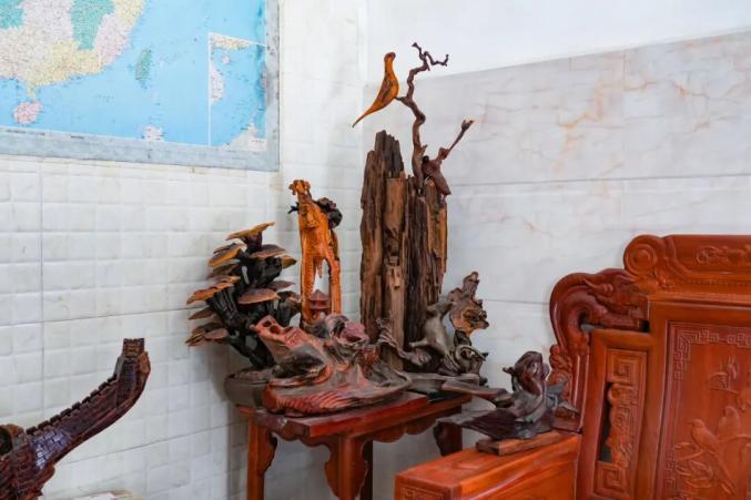 根雕艺术创作过程分享_初学根雕如何着手_柘林镇夹路村根雕匠人汤志岳