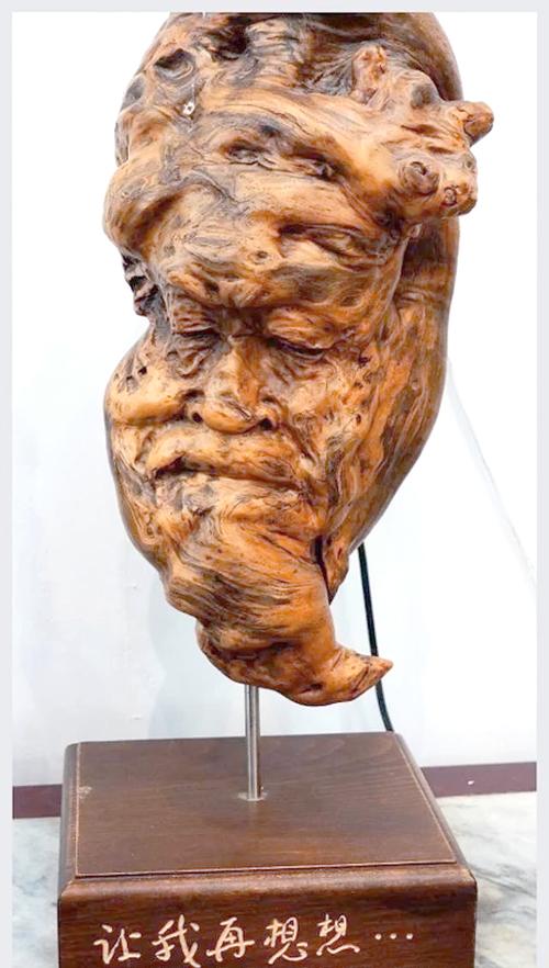 根雕作品《一带一路》_初学根雕如何着手_根雕艺人莫康鹏