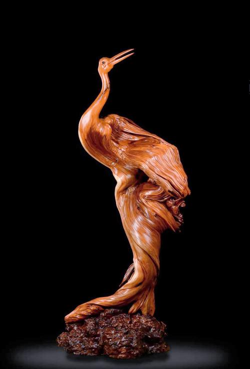 根雕作品《一带一路》_初学根雕如何着手_根雕艺人莫康鹏