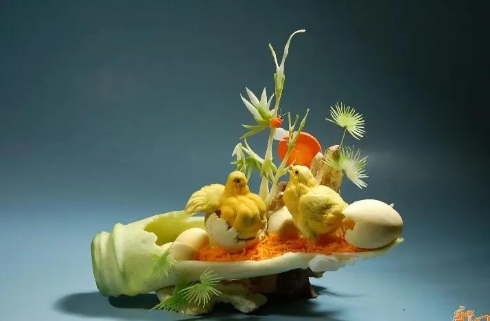 食品雕刻技法_食品雕刻视频教程全集_果蔬雕刻种类