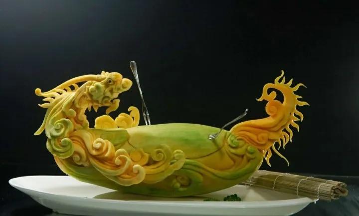 食品雕刻视频教程全集_食品雕刻技法_果蔬雕刻种类