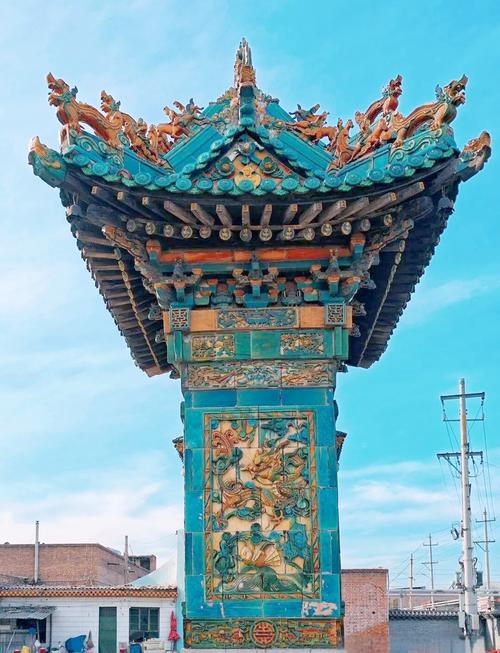 牌楼建筑艺术_木牌匾设计_牌楼文化历史