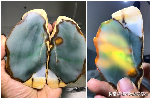 翡翠原石_赌石皮壳翻砂学问砂细肉细_翡翠皮壳砂发与肉质关系