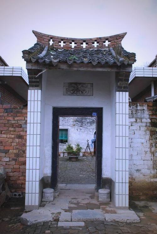 门楼老匾额_关中平原门楼演变_陕西农村大门变迁