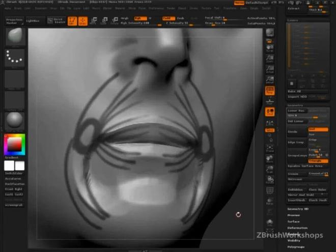 Ryan Kingslien ZBrushworkshops_雕刻教程视频_解剖学视频教程