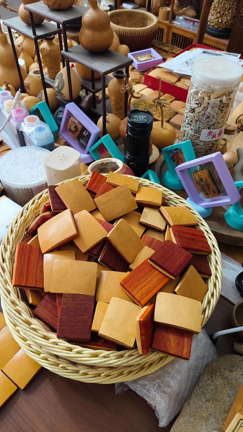 伪文玩爱好者 无事牌制作 手工无事牌_木牌diy