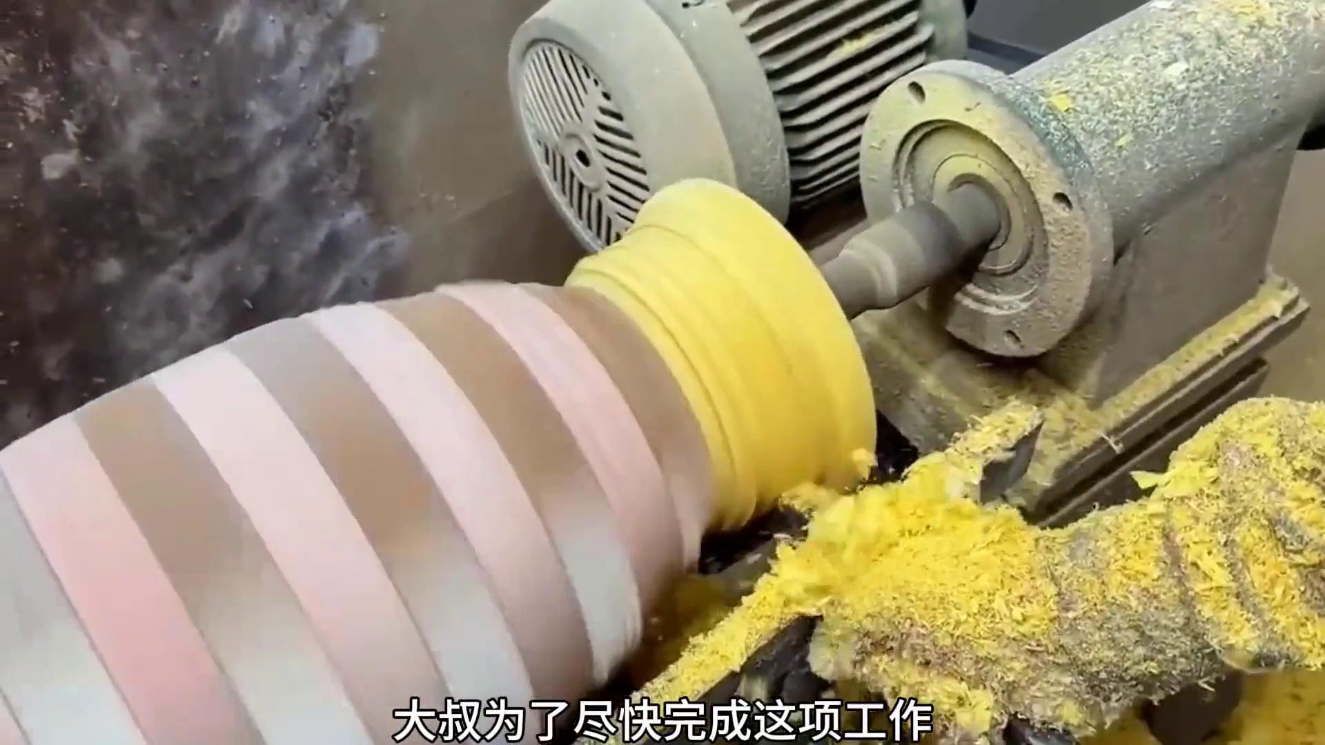 手工木头花瓶制作过程_幼儿简单木头手工_木头雕刻艺术作品教程