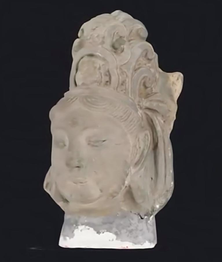 辽砖雕菩萨头像发现地_辽砖雕菩萨头像长宽比例_雕刻菩萨图案大全