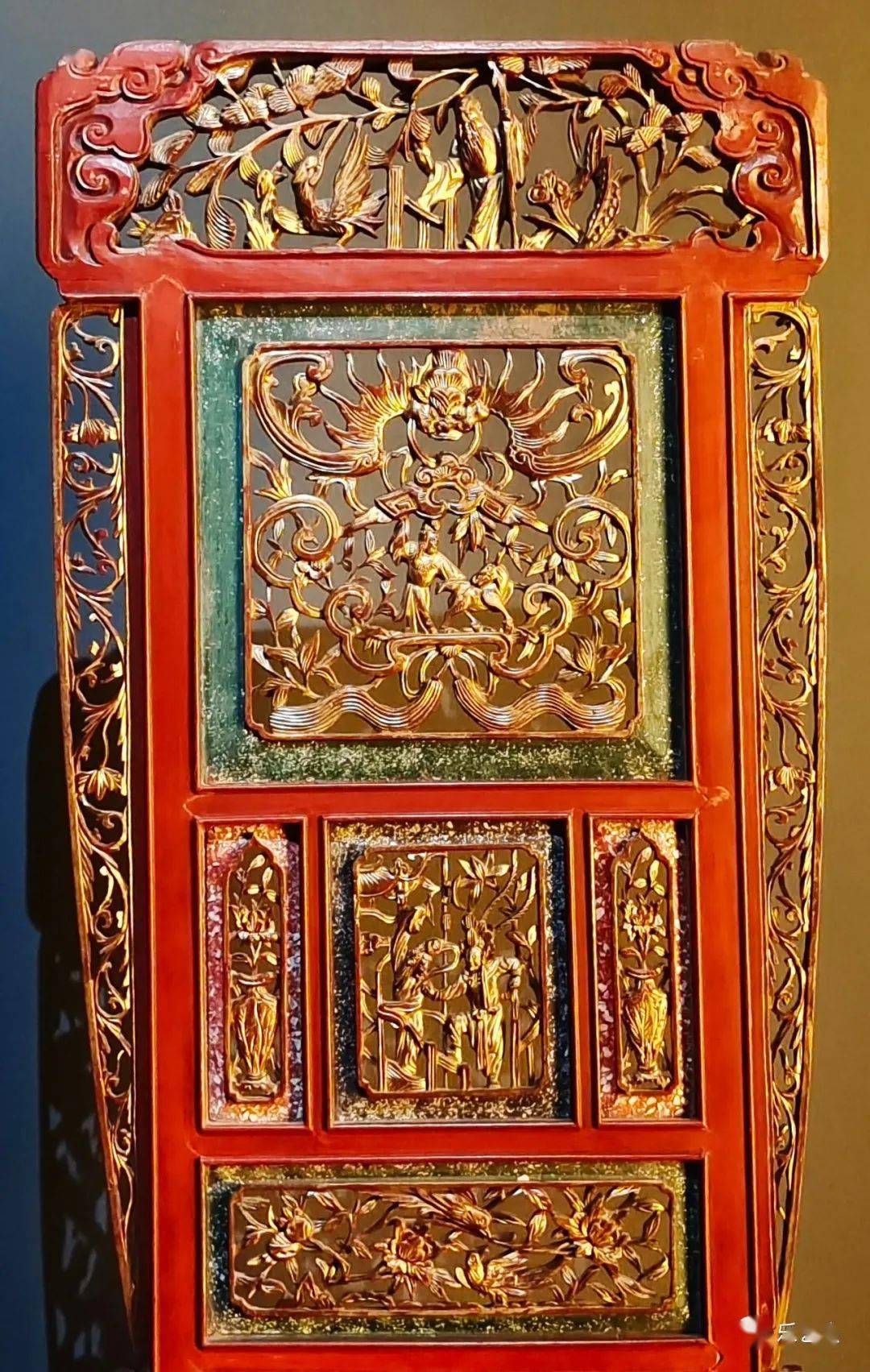 岭南金漆木雕 描金漆绘精品展 深圳博物馆_木雕清明上河图